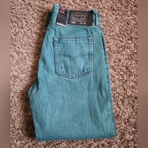 NWT Levi's Strong Baggy Hazy Daze Medium Wash Cotton Jeans 32x32